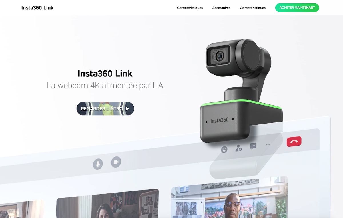 Insta360 webcams 4K IA: nuevas soluciones para los profesionales