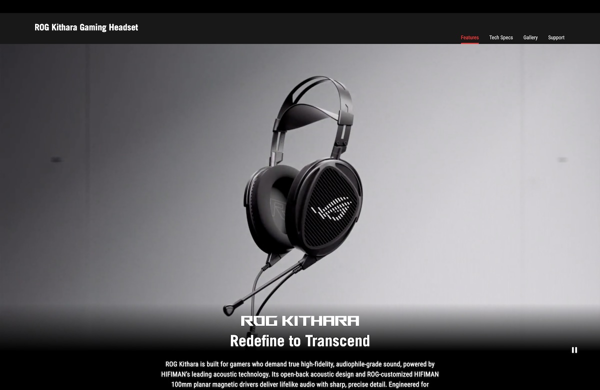 Asus ROG Kithara: un matrimonio entre gaming y Hi-Fi